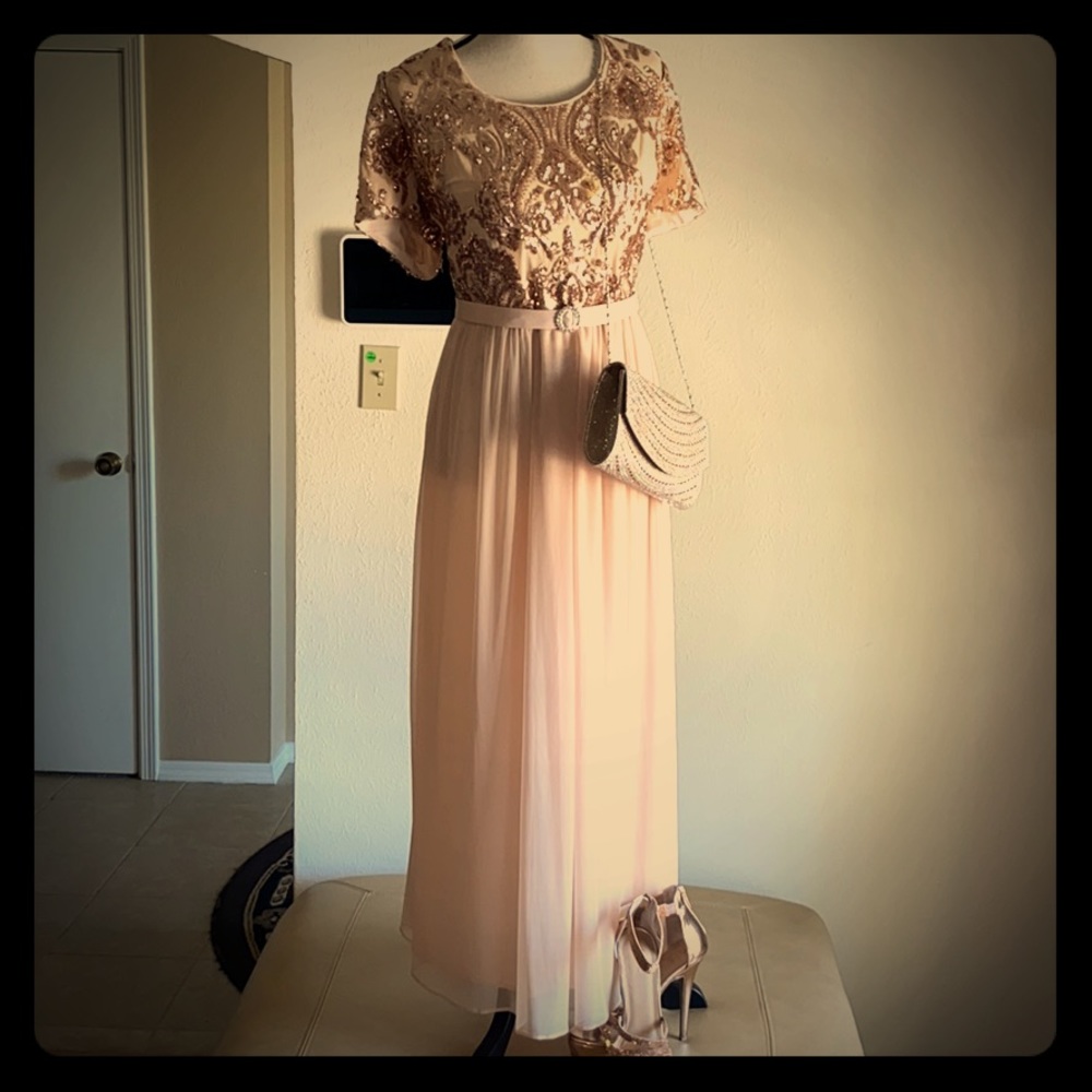 Rose Gold Dress 👗